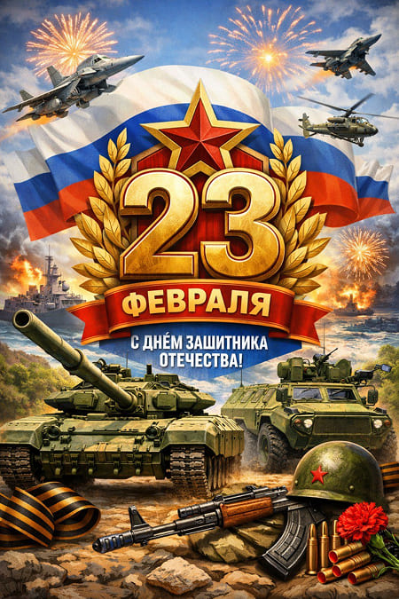 С Днем Защитника Отечества